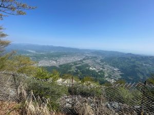 武甲山から見る景色
